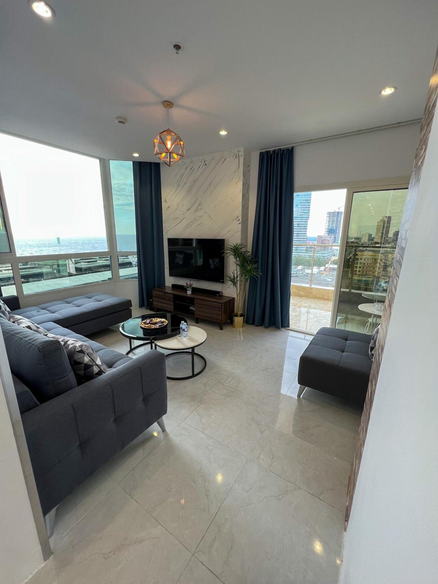 Apartamento Almasarat Tower Sea View Yidda Exterior foto