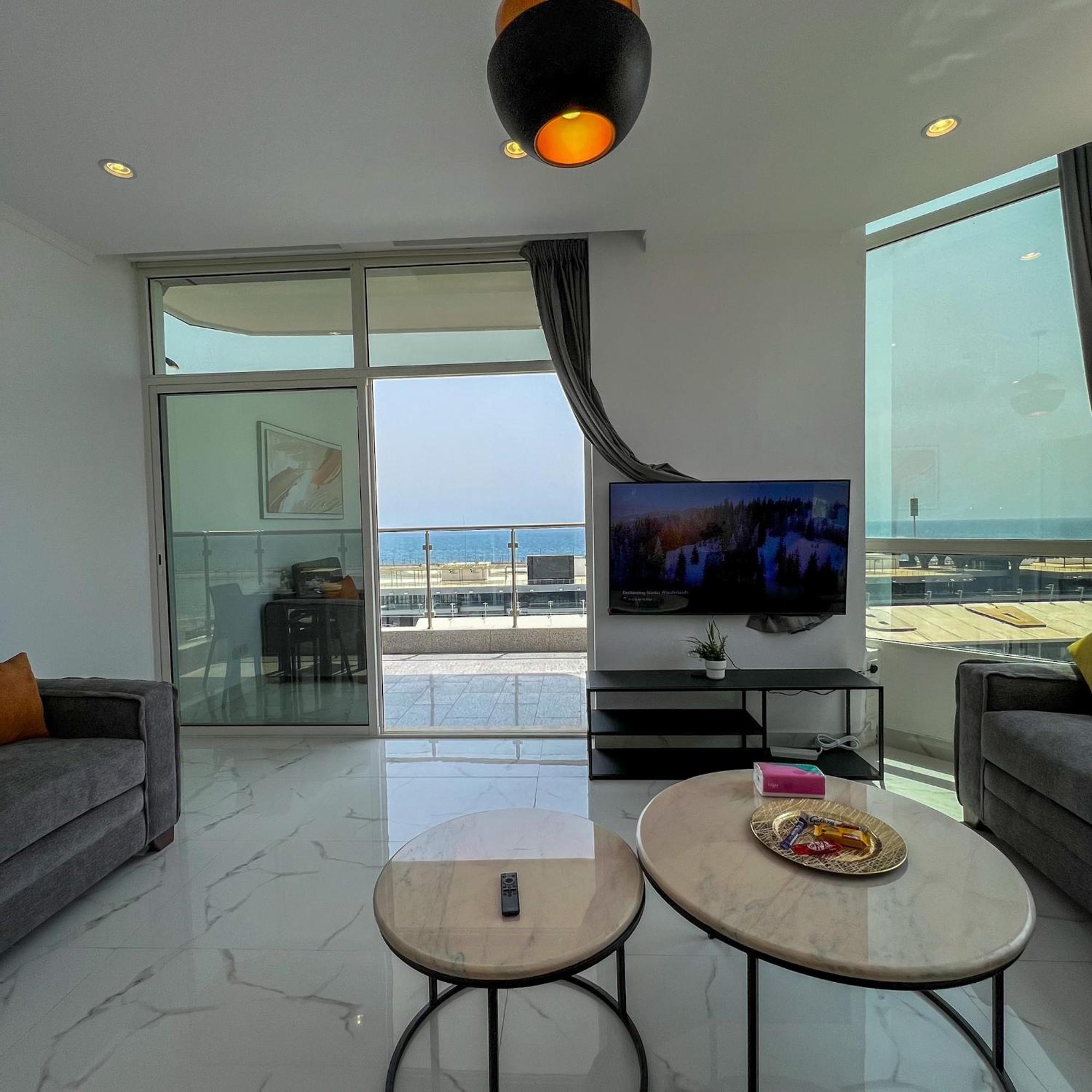 Apartamento Almasarat Tower Sea View Yidda Exterior foto